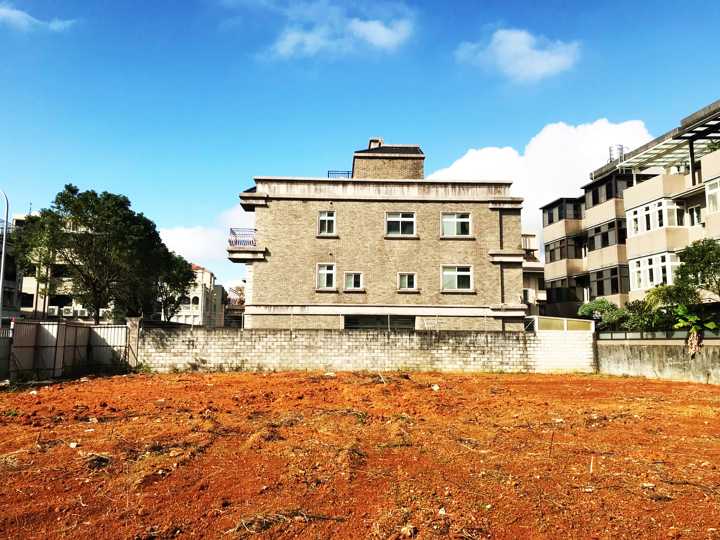 基地開工前現況